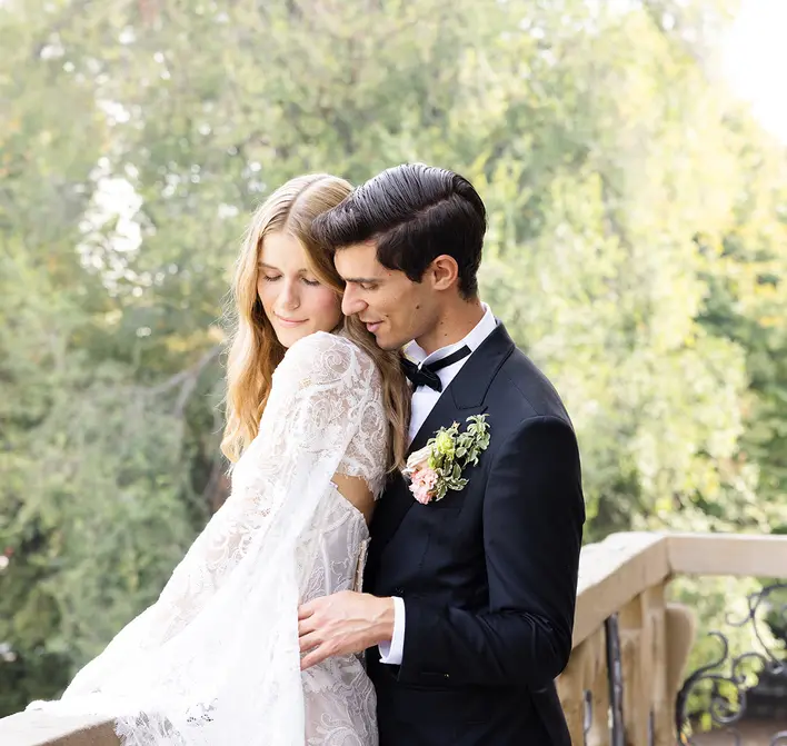 An unposed embrace caught between two moments